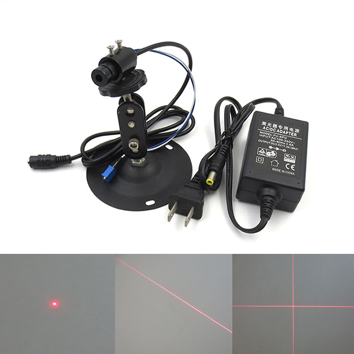 635nm 650nm 0.1~5mW Adjustable Power Red Laser Diode Module Dot/Line/Corsshair 12*38mm